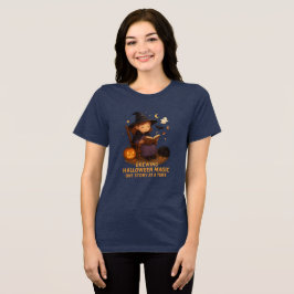 Halloween Heks Verhaalboek T-Shirt Spooky Familie