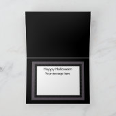  Halloween heks voeg bericht kaart toe (Binnen)