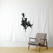 halloween heks wandkleed (In Situ (horizontaal))