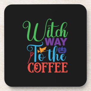Halloween heks way to the Coffee Bier Onderzetter
