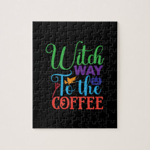 Halloween heks way to the Coffee Legpuzzel