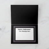 Halloween heks zwarte katten Vakantie kaart (Binnen)