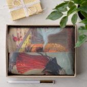  Halloween heks zwarte kattepartijweefsel Tissuepapier (Geschenk)