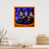 Halloween - Heksen 2 Poster (Keuken)