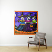 Halloween - Heksen 2 Wandkleed (In situ)