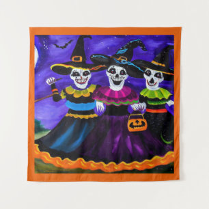 Halloween - Heksen 2 Wandkleed