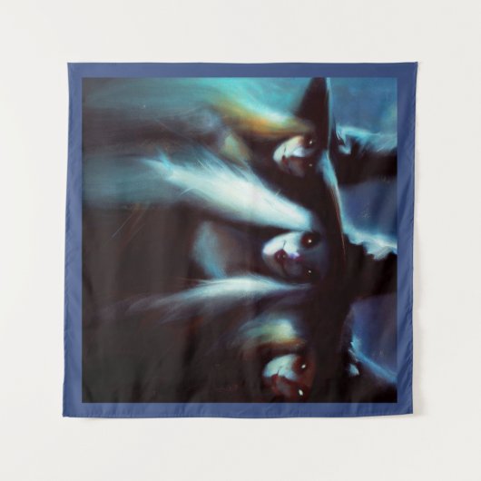 Halloween - Heksen 4 Wandkleed (Voorkant (horizontaal))