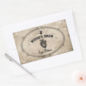 Halloween Heksen Brouwen - Love Potion Rechthoekige Sticker (Envelop)