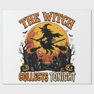 Halloween Heksen Collectie Humor Cadeaupapier