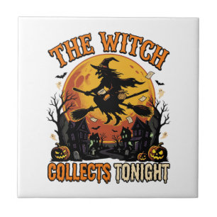 Halloween Heksen Collectie Humor Tegeltje