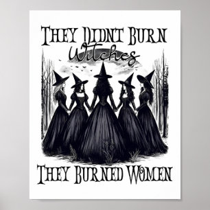 Halloween heksen die ze niet verbrandden poster