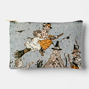 Halloween Heksen met bezem Etui