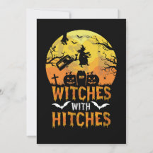 Halloween Heksen Met De Hitches Camping Camper