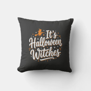 Halloween Heksen Mooie Heks Citaat Ontwerp_1 Kussen