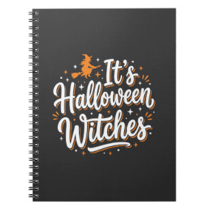Halloween Heksen Mooie Heks Citaat Ontwerp_1 Notitieboek