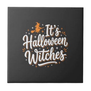 Halloween Heksen Mooie Heks Citaat Ontwerp_1 Tegeltje