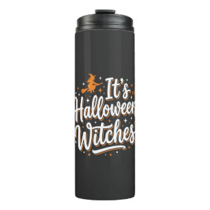 Halloween Heksen Mooie Heks Citaat Ontwerp_1 Thermosbeker