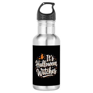 Halloween Heksen Mooie Heks Citaat Ontwerp_1 Waterfles