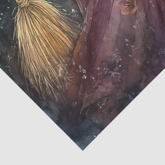 HALLOWEEN HEKSEN ONTKOPPELING TISSUEPAPIER (Detail)