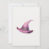 Halloween heksen Pet roze Kaart (Achterkant)