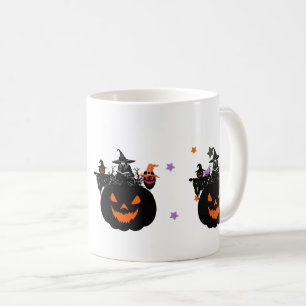 Halloween Heksen Pompoen Baby Shower  Koffiemok