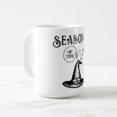 Halloween Heksen Shirt Pet Seizoensgeschenk Koffiemok (Voorkant links)