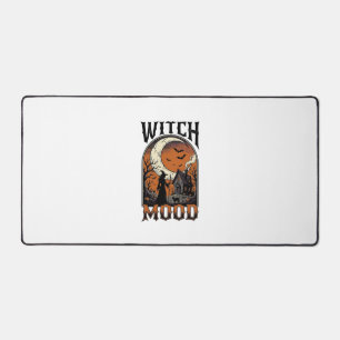 Halloween Heksen Shirt Vintage Geheime Maan Ontwer Bureaumat
