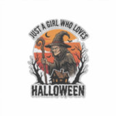 Halloween Heksen Shirt Vintage Gravure Kostuum Ar Sticker (Voorkant)