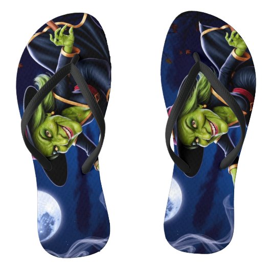 Halloween/Heksen Slippers Teenslippers (Voetbed)