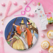 Halloween heksen vakantie Papieren Bordje (Feest)