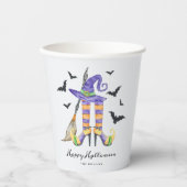 Halloween heksenbenen en Pet Papieren Bekers (Voorkant)