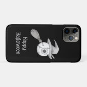 Halloween heksenbezem en enge oogbol Case-Mate iPhone case (Achterkant (horizontaal))