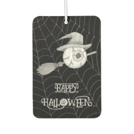 Halloween heksenbezem, enge oogbol, spinnenweb luchtverfrisser