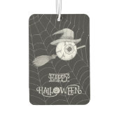 Halloween heksenbezem, enge oogbol, spinnenweb luchtverfrisser (Achterkant)