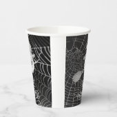 Halloween heksenbezem, enge oogbol, spinnenweb papieren bekers (Links)