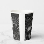 Halloween heksenbezem, enge oogbol, spinnenweb papieren bekers (Rechts)