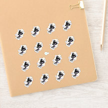 Halloween Heksenbezem Planner Stickers