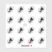 Halloween Heksenbezem Planner Stickers (Vel)