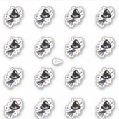 Halloween Heksenbezem Planner Stickers (Voorkant)