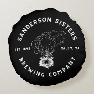 Halloween Heksenbrouwsel Sanderson Zusters Rond Kussen