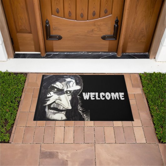 HALLOWEEN HEKSENDEUR Mat (Buiten)