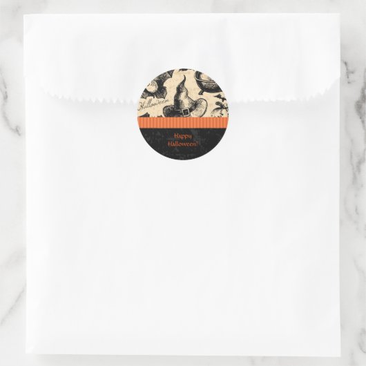  Halloween Heksenenvelop Sticker (Tas)