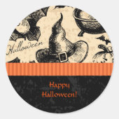  Halloween Heksenenvelop Sticker (Voorkant)