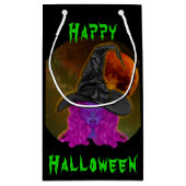 Halloween Heksenfeest Klein Cadeauzakje (Achterkant)