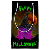 Halloween Heksenfeest Klein Cadeauzakje (Voorkant)