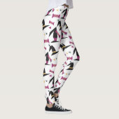 Halloween Heksenhoed Snoep Spin Leggings (Rechts)