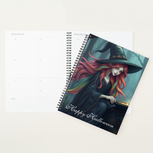 Halloween heksenkalender planner (Display)