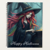 Halloween heksenkalender planner (Voorkant)