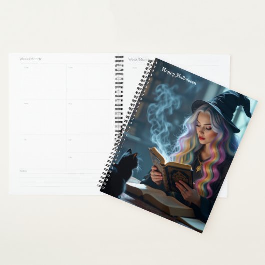 Halloween heksenkalender planner (Display)