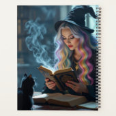 Halloween heksenkalender planner (Achterkant)